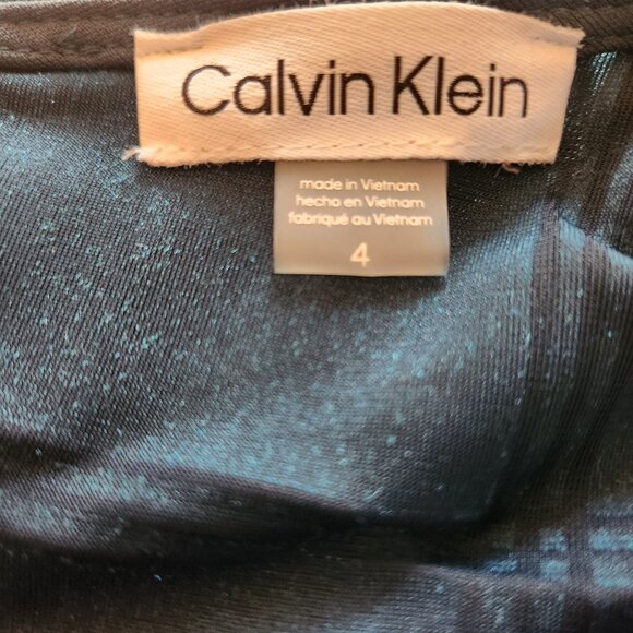 Calvin Klein Green Maxi Dress. NWT. Size 4 - Picture 14 of 15